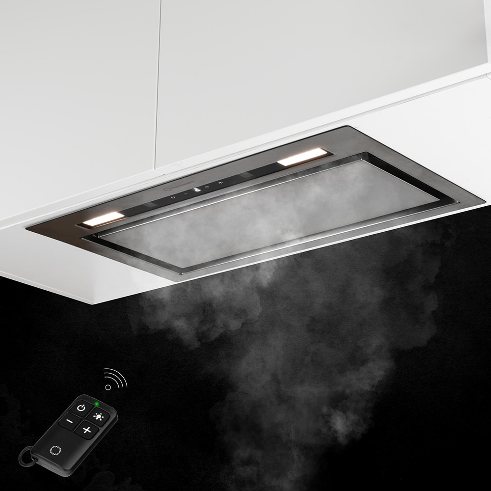 Hota incorporabila TURBIONAIRE Thea 50 S TH50RC, 1 motor, 607 m3/h, 52 cm, inox