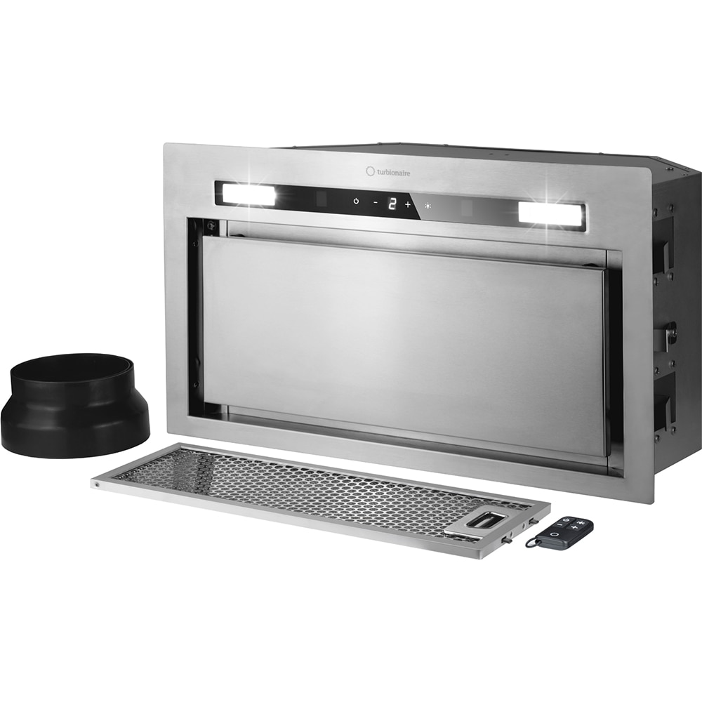 Hota incorporabila TURBIONAIRE Thea 50 S TH50RC, 1 motor, 607 m3/h, 52 cm, inox