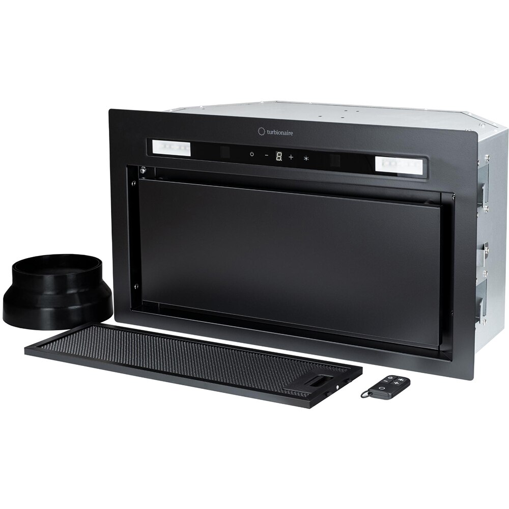 Hota incorporabila TURBIONAIRE Thea 50 B TH50RCB, 1 motor, 607 m3/h, 52 cm, negru