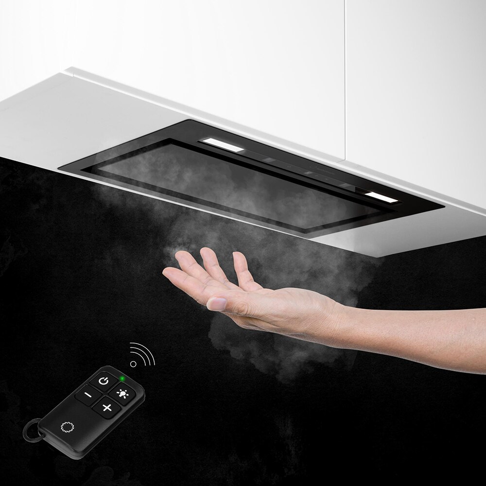 Hota incorporabila TURBIONAIRE Thea 50 B TH50RCB, 1 motor, 607 m3/h, 52 cm, negru