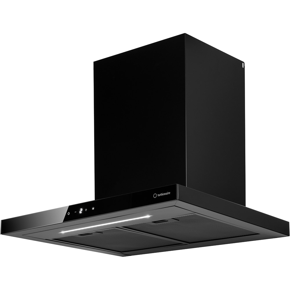 Hota decorativa TURBIONAIRE Ama 60 B TMA60WB, 1 motor, 703 m3/h, L 60 cm, negru