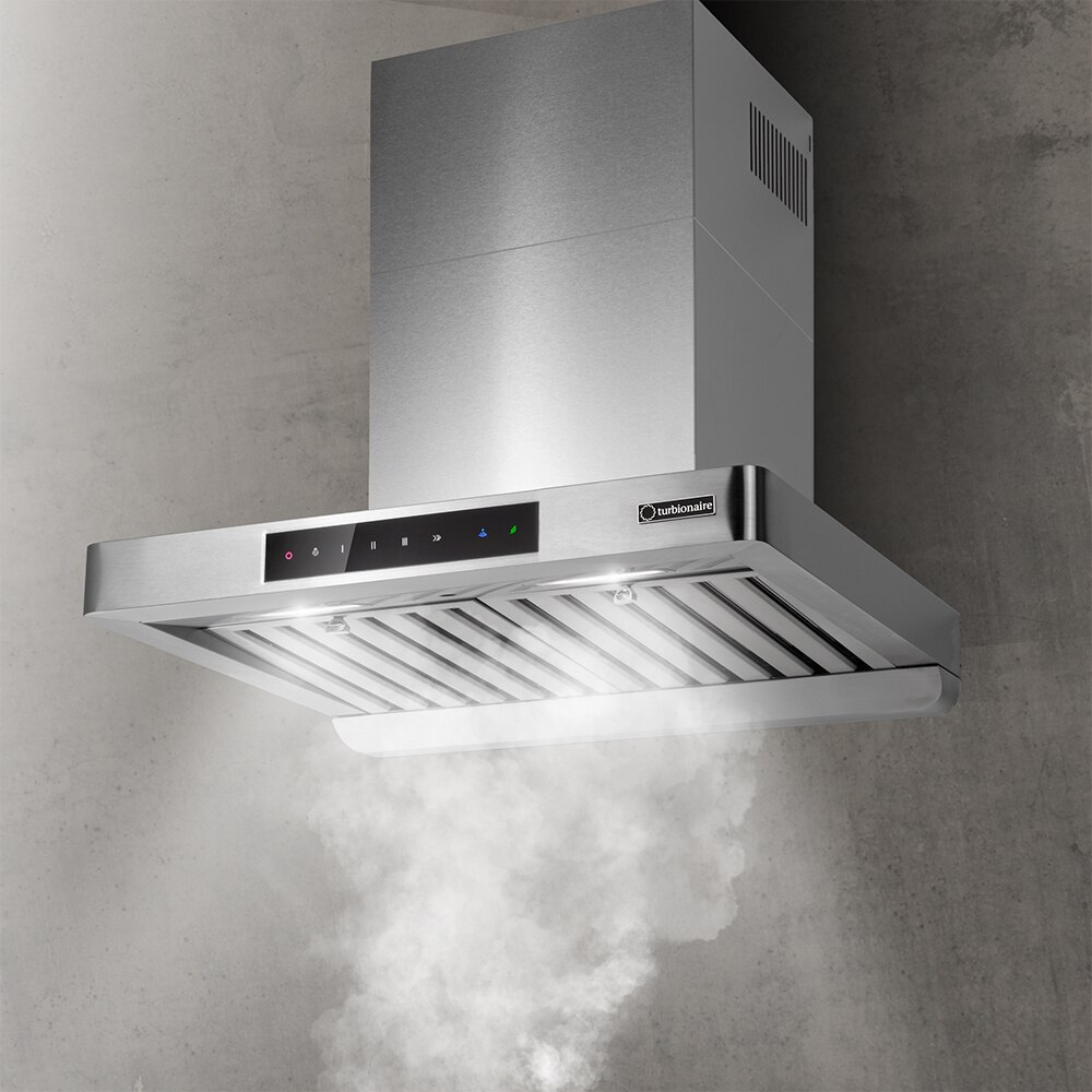 Hota decorativa TURBIONAIRE Tech 60 S TTE60WPS, 1 motor, 711 m3/h, L 60 cm, inox