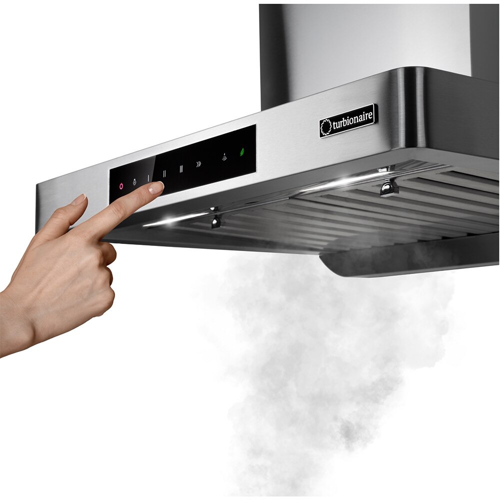 Hota decorativa TURBIONAIRE Tech 60 S TTE60WPS, 1 motor, 711 m3/h, L 60 cm, inox