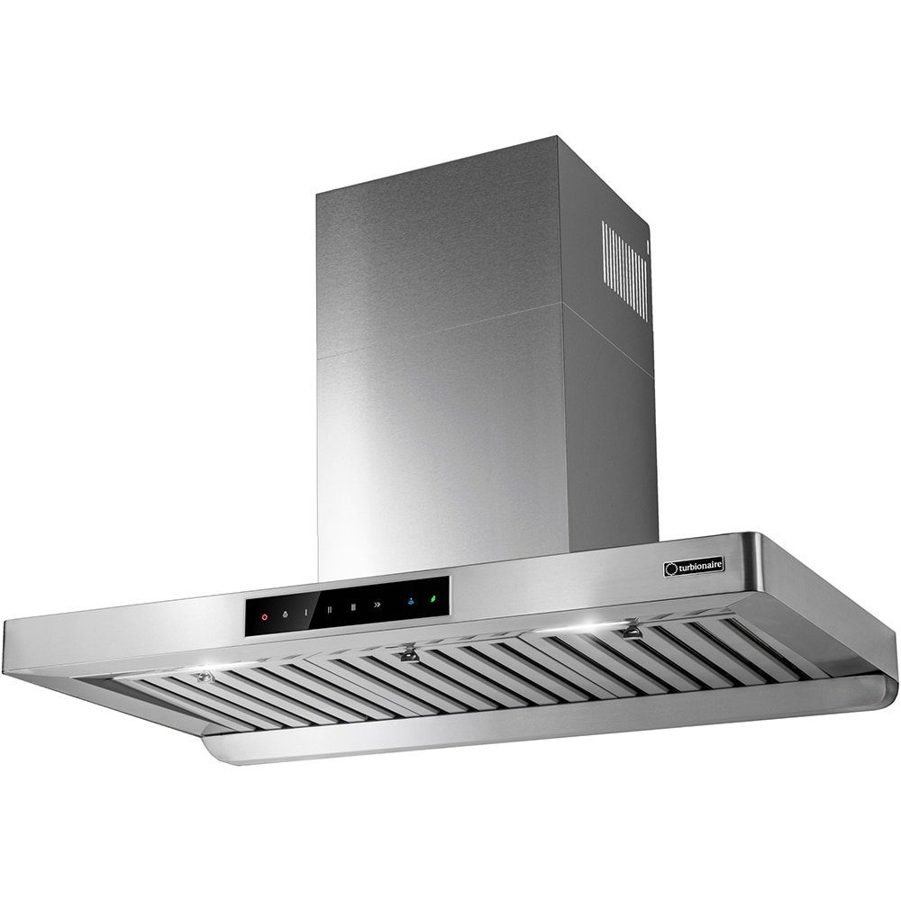 Hota decorativa TURBIONAIRE Tech 90 S TTE90WPS, 1 motor, 711 m3/h, L 90 cm, inox