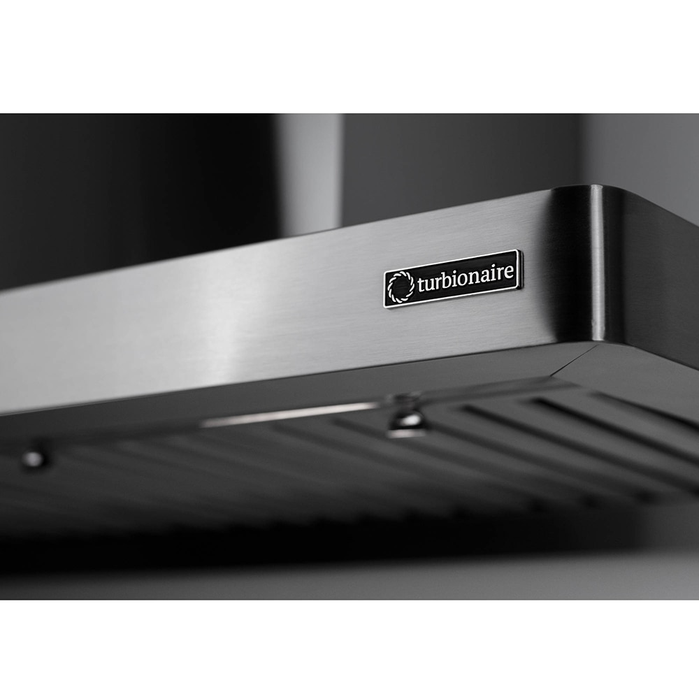 Hota decorativa TURBIONAIRE Tech 90 S TTE90WPS, 1 motor, 711 m3/h, L 90 cm, inox