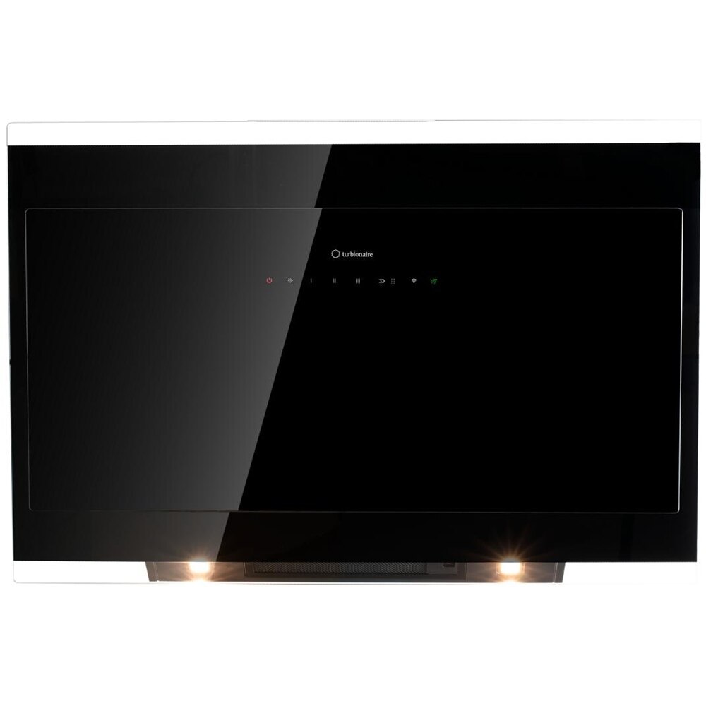 Hota decorativa TURBIONAIRE Ivy 85 B TVY85WB, 1 motor, 706 m3/h, L 85 cm, negru