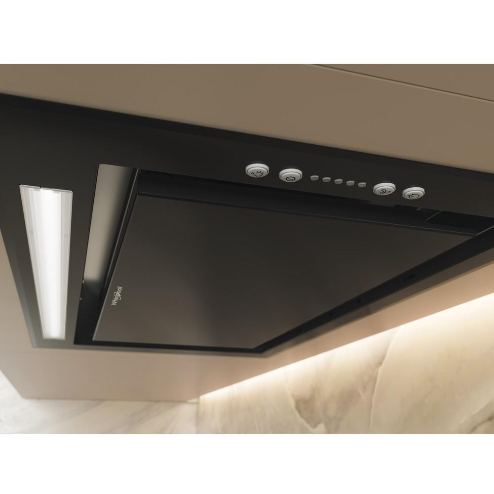Hota incorporabila WHIRLPOOL WCT3 63F LTK, 1 motor, 550 m3/h, L 50 cm, negru