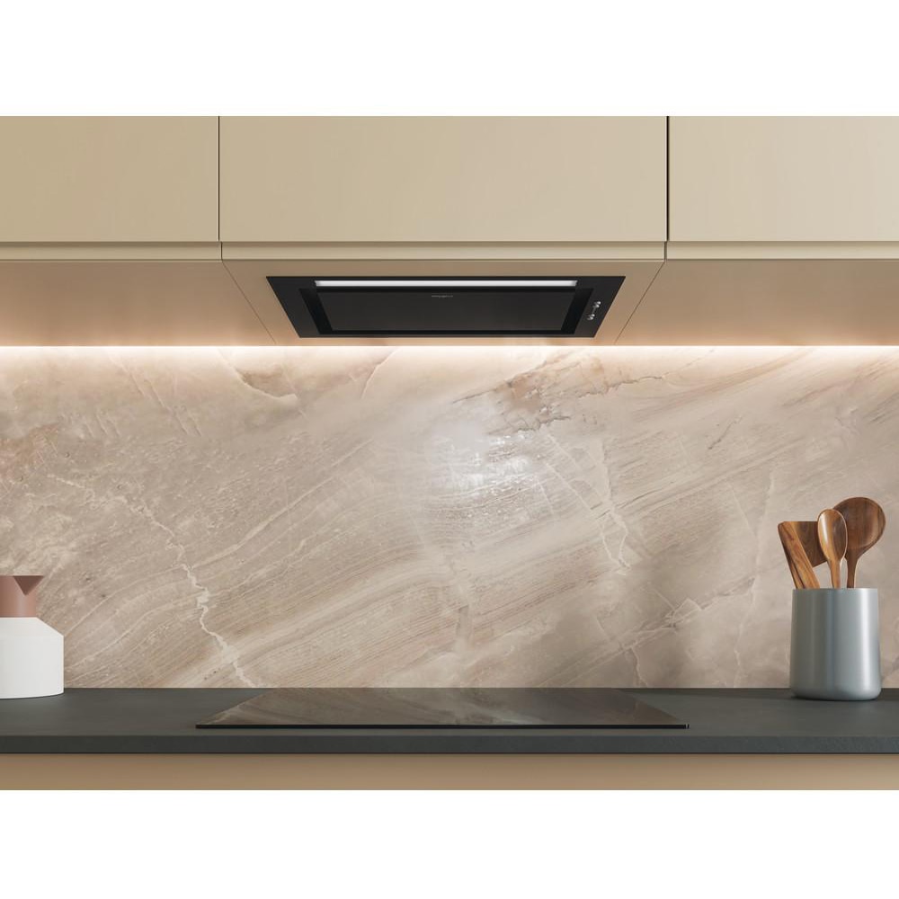 Hota incorporabila WHIRLPOOL WCT3 63F LTK, 1 motor, 550 m3/h, L 50 cm, negru