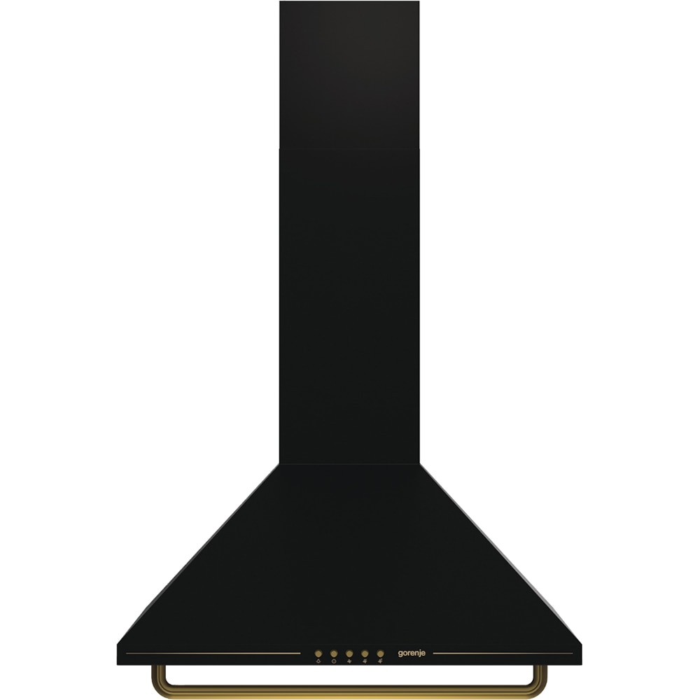 Hota decorativa GORENJE WHC63CLB, 1 motor, 650 m3/h, L 60 cm, negru