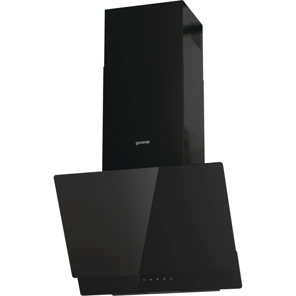 Hota decorativa GORENJE WHI649EB, 1 motor, 608 m3/h, L 60 cm, negru