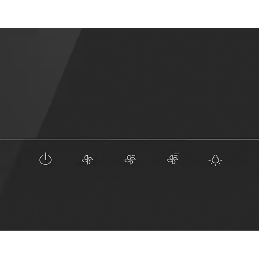 Hota decorativa GORENJE WHI649EB, 1 motor, 608 m3/h, L 60 cm, negru