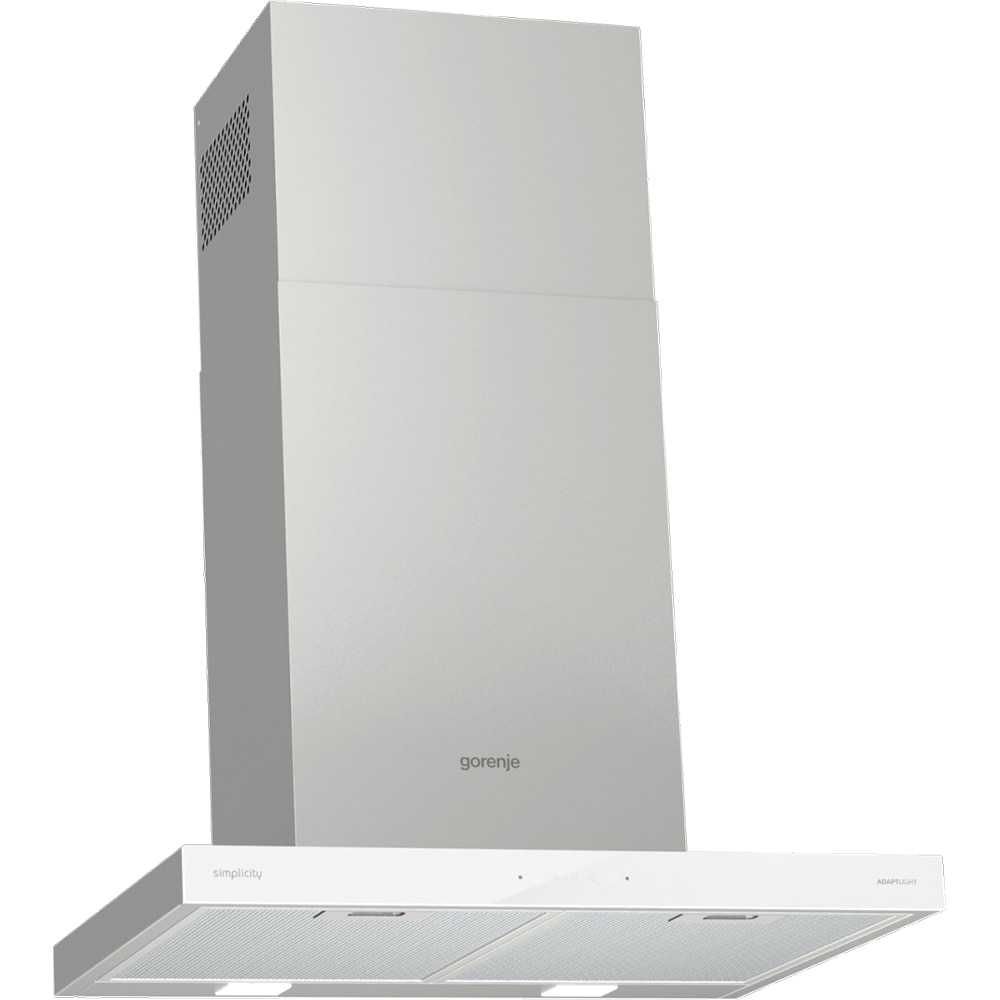 Hota decorativa GORENJE WHT6SYW, 1 motor, 650 m3/h, L 60 cm, alb