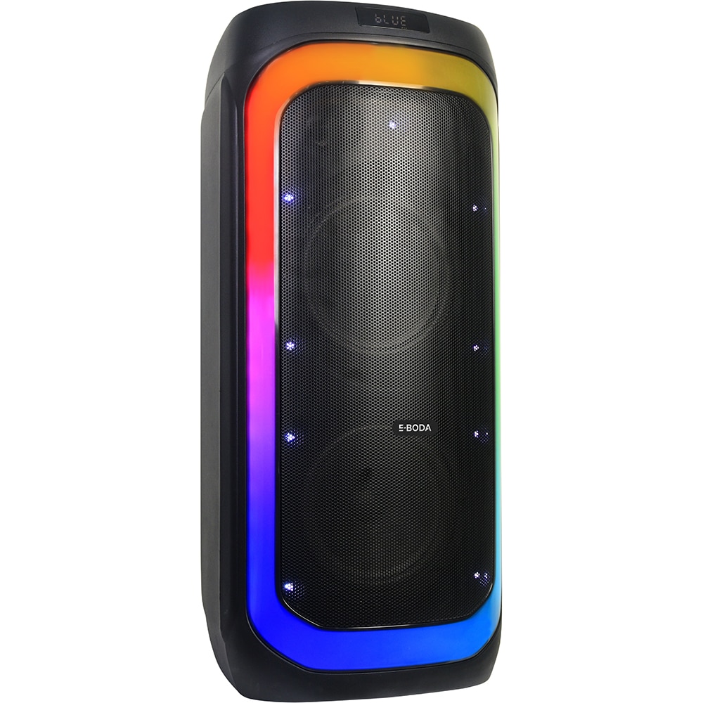 Boxa portabila E-BODA Party 400 Pro, Bluetooth, USB, negru