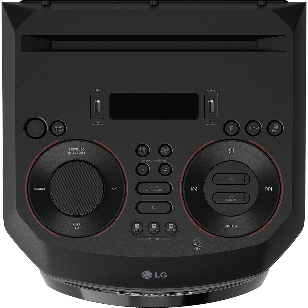 Sistem audio LG XBOOM RNC5, Bluetooth, FM, Karaoke, negru