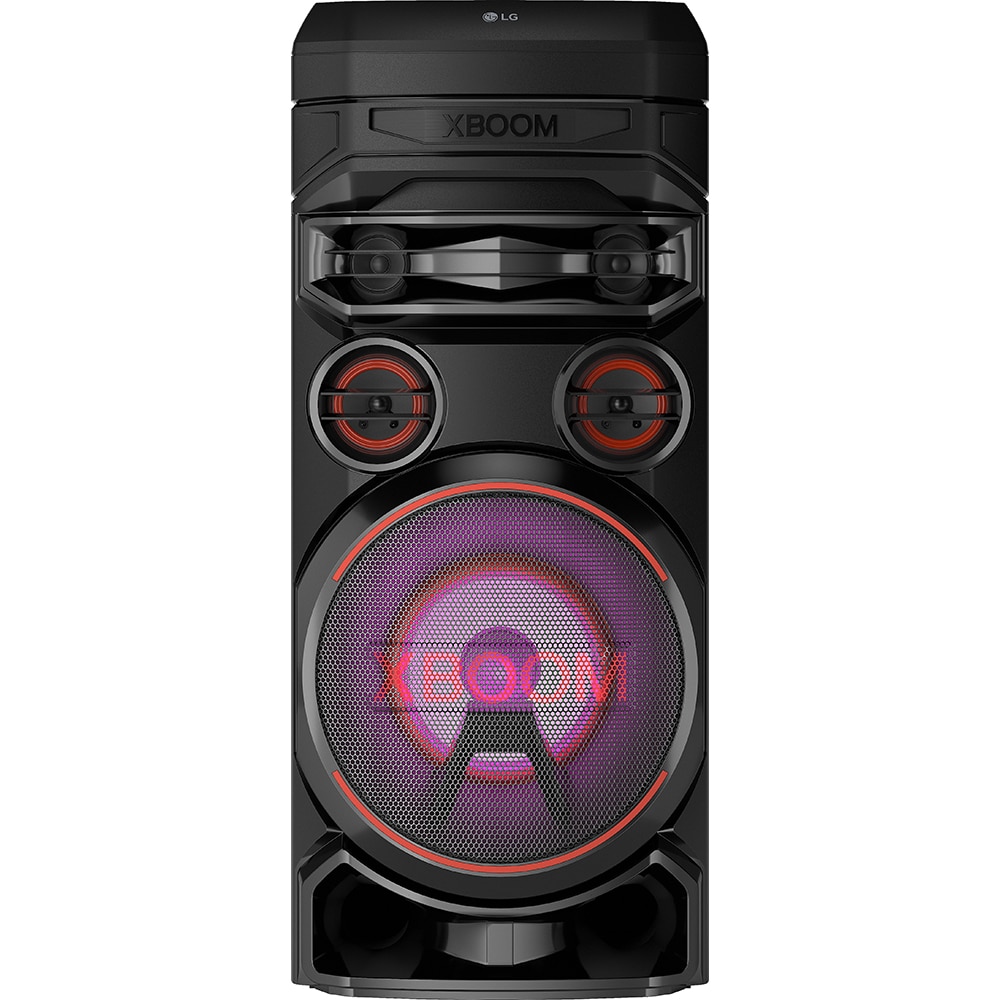 Sistem audio LG XBOOM RNC7, Bluetooth, FM, Karaoke, negru
