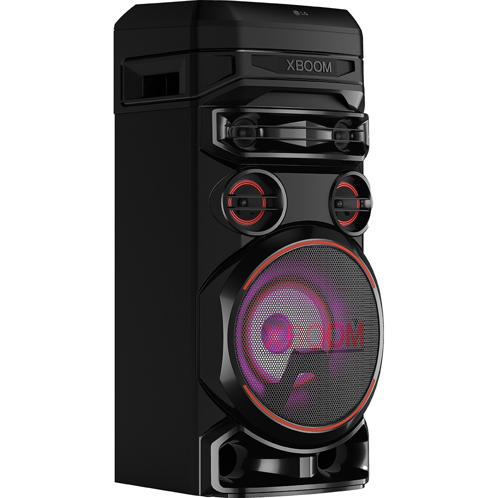 Sistem audio LG XBOOM RNC7, Bluetooth, FM, Karaoke, negru