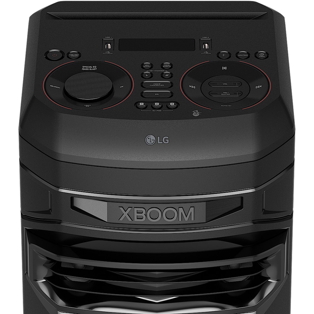 Sistem audio LG XBOOM RNC7, Bluetooth, FM, Karaoke, negru