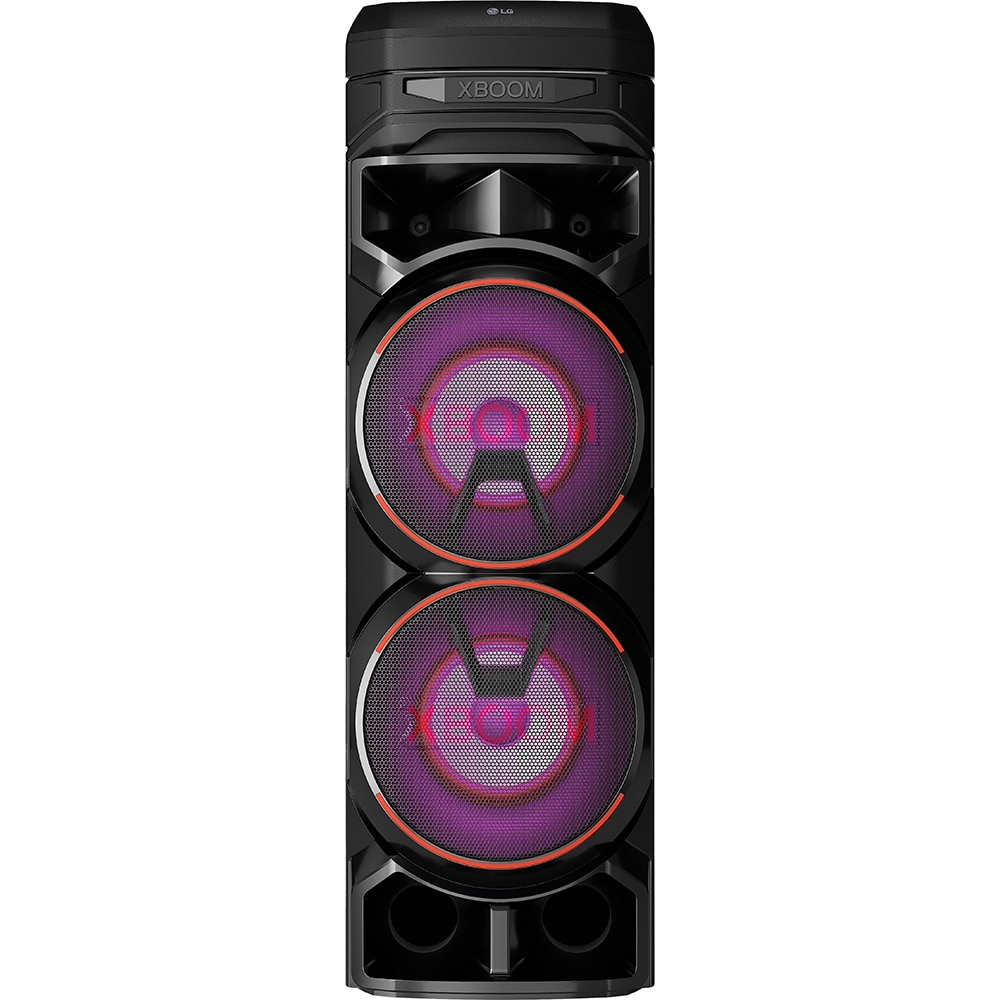 Sistem audio LG XBOOM RNC9, Bluetooth, FM, Karaoke, negru