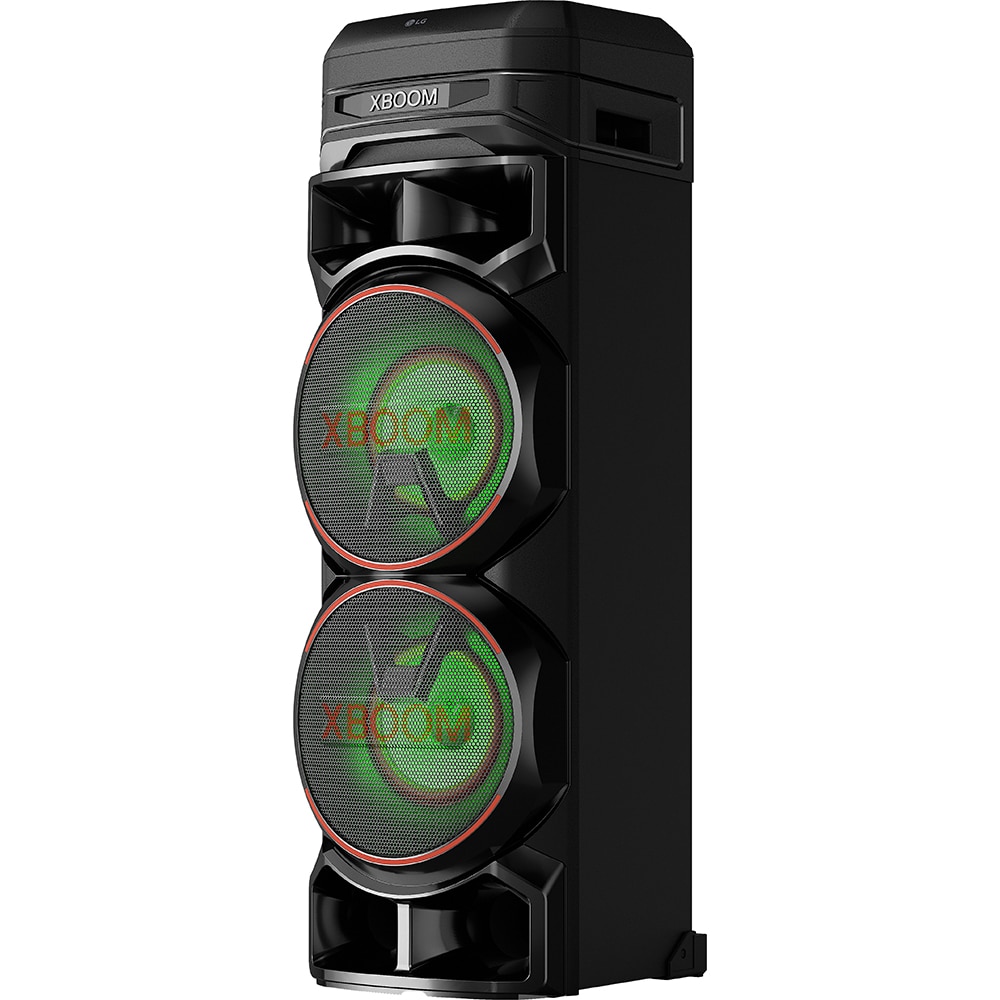 Sistem audio LG XBOOM RNC9, Bluetooth, FM, Karaoke, negru