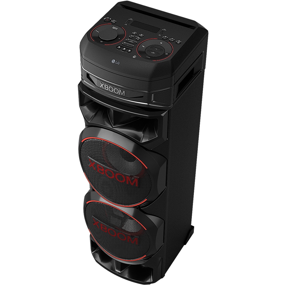 Sistem audio LG XBOOM RNC9, Bluetooth, FM, Karaoke, negru