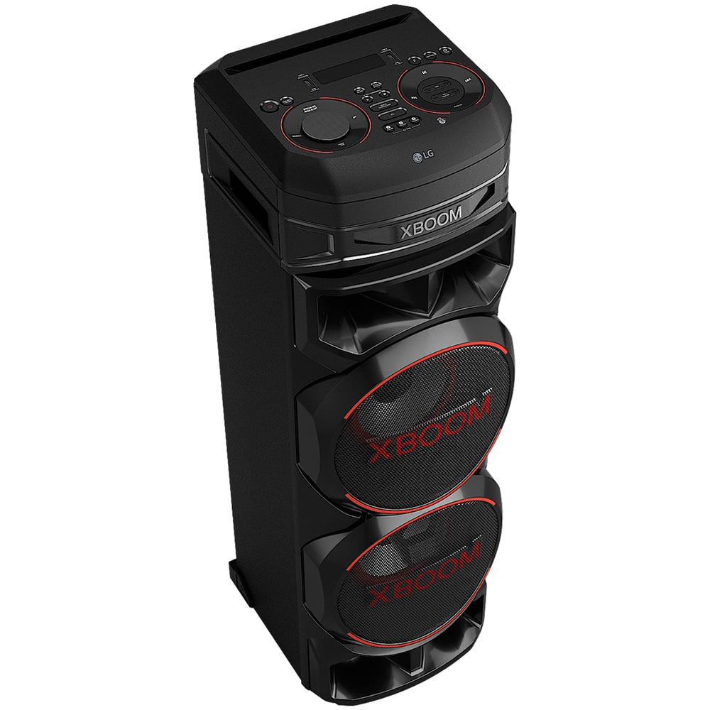 Sistem audio LG XBOOM RNC9, Bluetooth, FM, Karaoke, negru