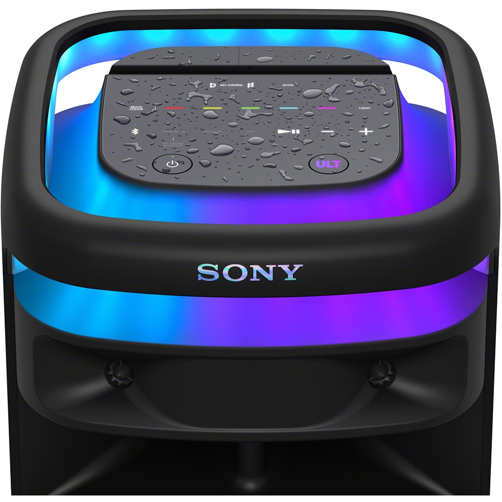 Sistem audio SONY ULT Tower 10, Bluetooth, USB, Ultimate Deep Bass, Microfon wireless, negru