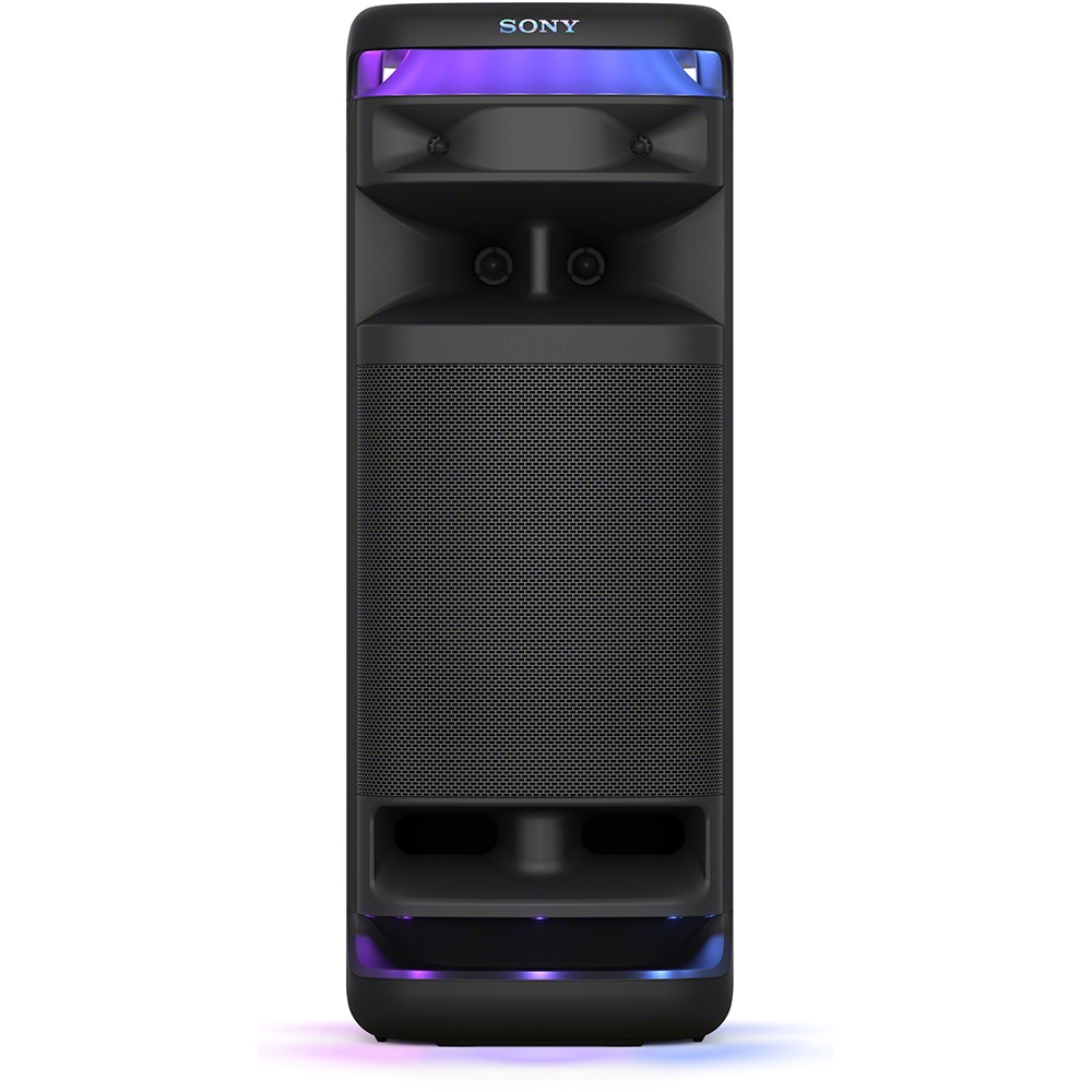 Sistem audio SONY ULT Tower 10, Bluetooth, USB, Ultimate Deep Bass, Microfon wireless, negru