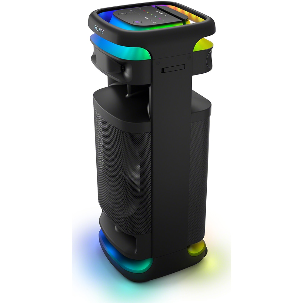 Sistem audio SONY ULT Tower 10, Bluetooth, USB, Ultimate Deep Bass, Microfon wireless, negru