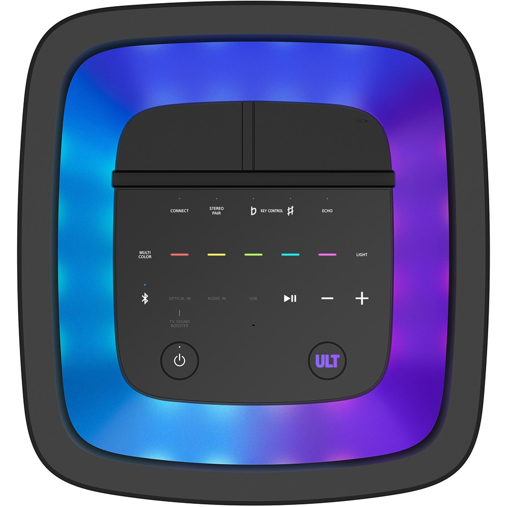 Sistem audio SONY ULT Tower 9, Bluetooth, USB, Ult Power Sound, Party Connect, negru