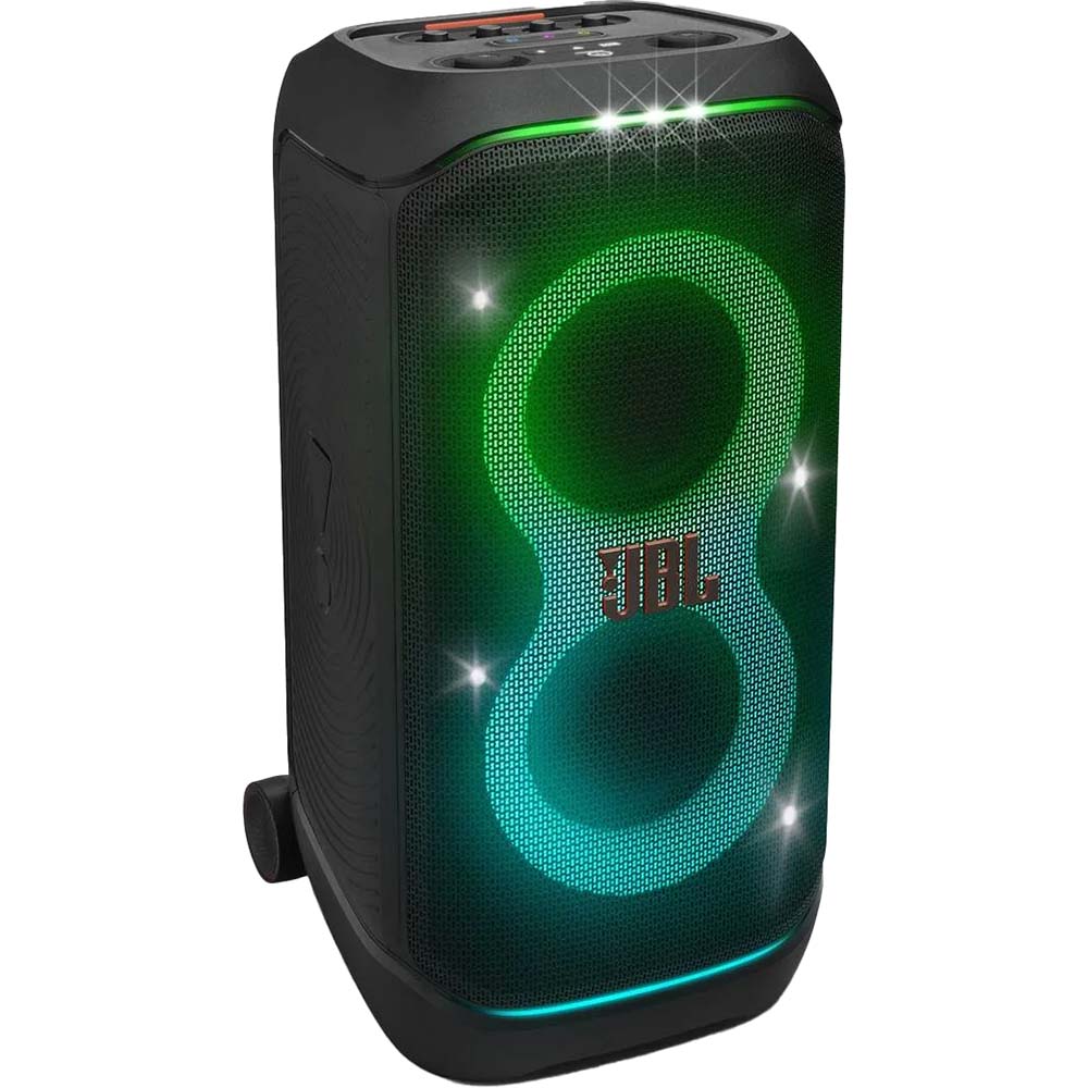 Boxa portabila JBL PartyBox Stage 320, 240W, Bluetooth, IPX4, Auracast, negru