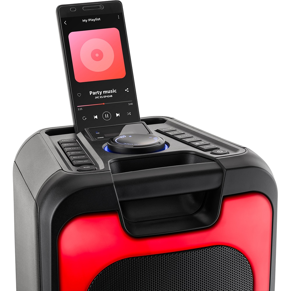 Boxa portabila JVC XSEP424B, Bluetooth, negru