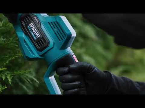 Fierastrau electric gard viu, cu acumulator, 55 cm • Erbauer