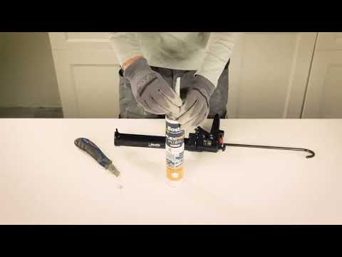 Etansant Pentru Reparatii, adeziv, Crem, Aplicare Pistol, 300 Ml  Bostik Flexpro