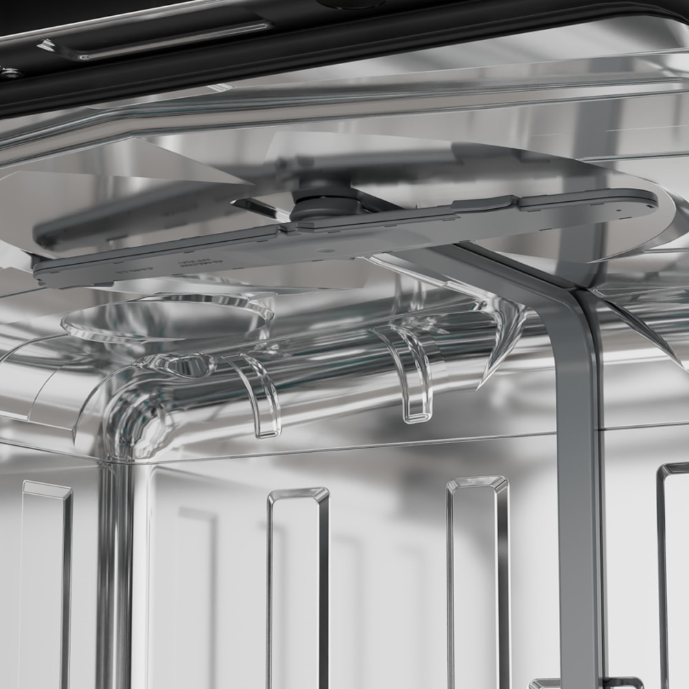 Masina de spalat vase independenta HISENSE HS693A90XAD, 16 seturi, 7 programe, 60 cm, Clasa A, Wi-Fi, gri