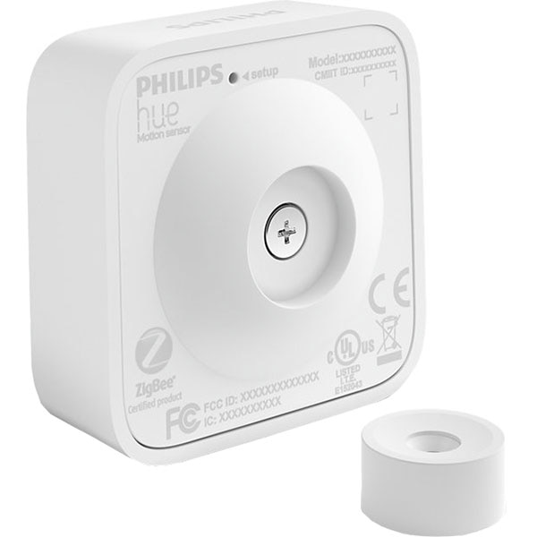 Senzor de miscare PHILIPS Hue Motion 8718696743171, IP42, ZigBee Light Link, alb