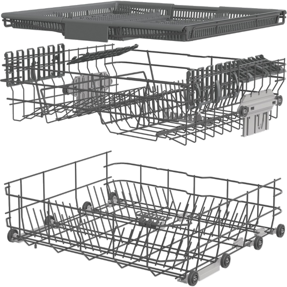 Masina de spalat vase incorporabila HISENSE HV643D90, 16 seturi, 6 programe, 60 cm, Clasa D, panou comanda inox