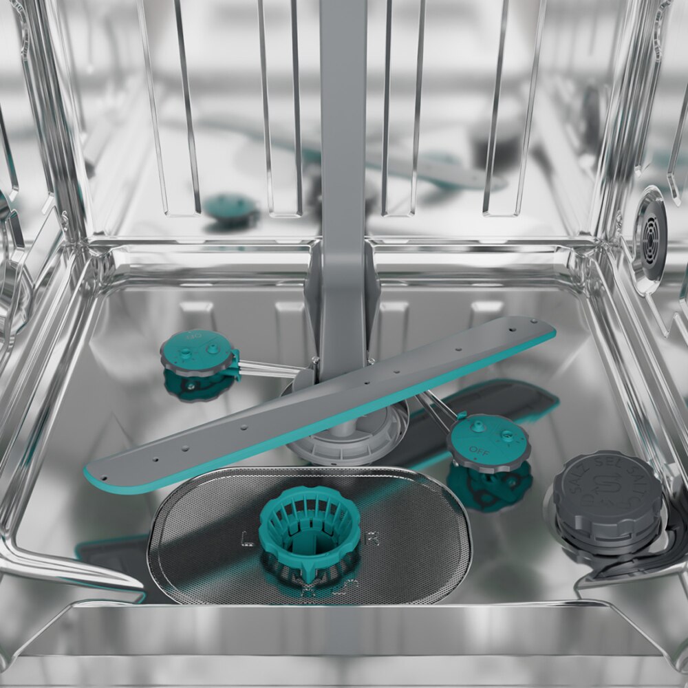 Masina de spalat vase incorporabila HISENSE HV693A65AD, 16 seturi, 7 programe, 60 cm, Clasa A, Wi-Fi, panou comanda argintiu