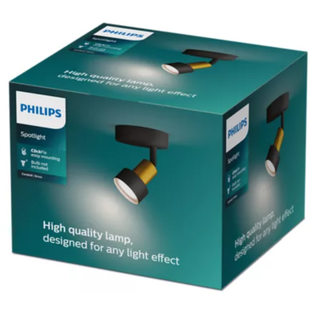 Spot LED PHILIPS 8720169299870, 5W, IP20, negru