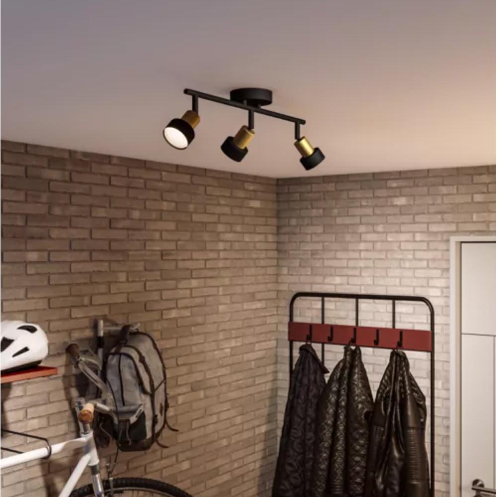 Spot LED PHILIPS 8720169299917, 3 x 5W, IP20, negru