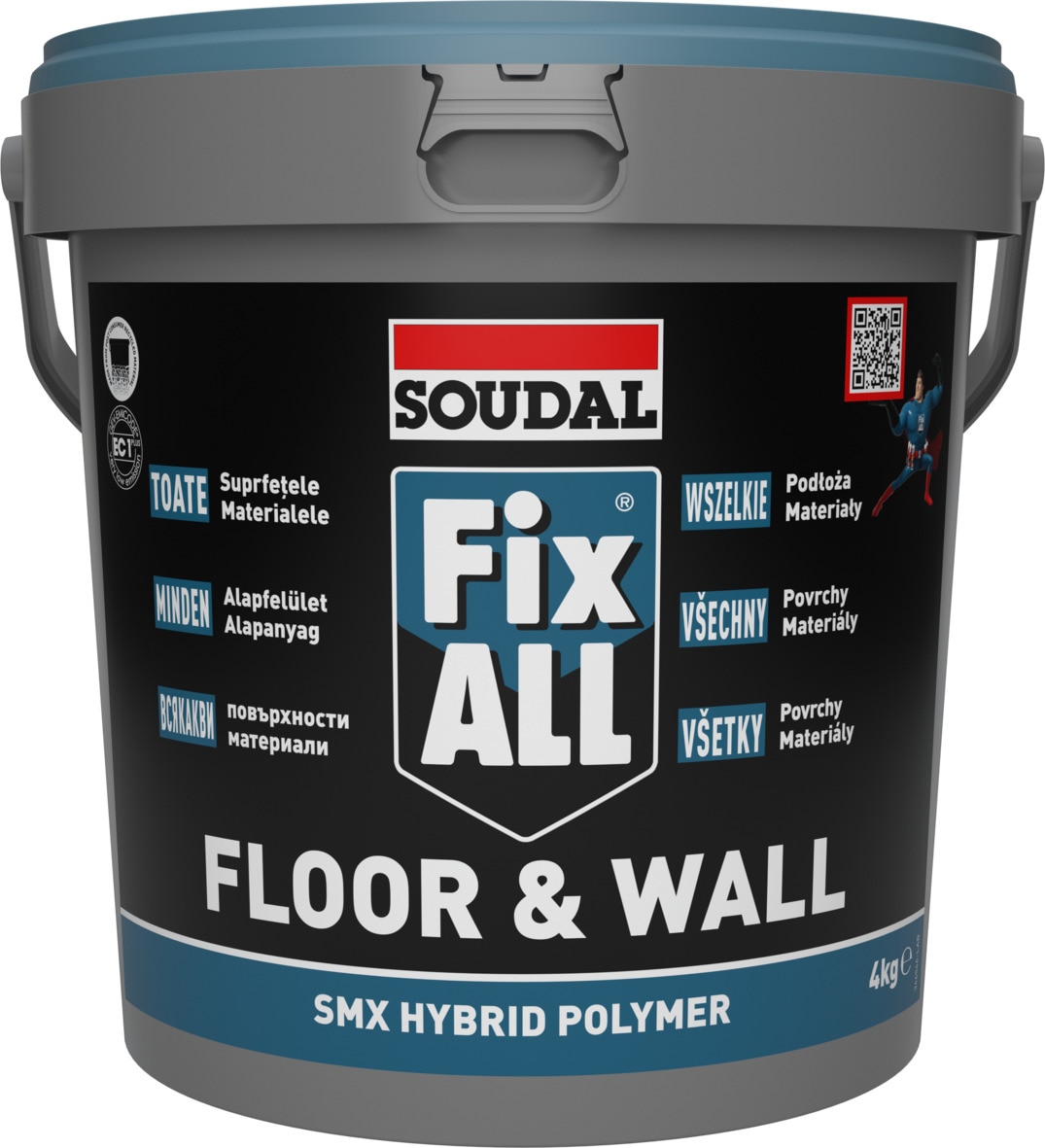Adeziv Soudal Fix All Floor & Wall, 4 kg