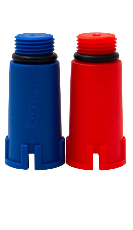 Dop proba, ppr, 1/2" racord, albastru, Everline