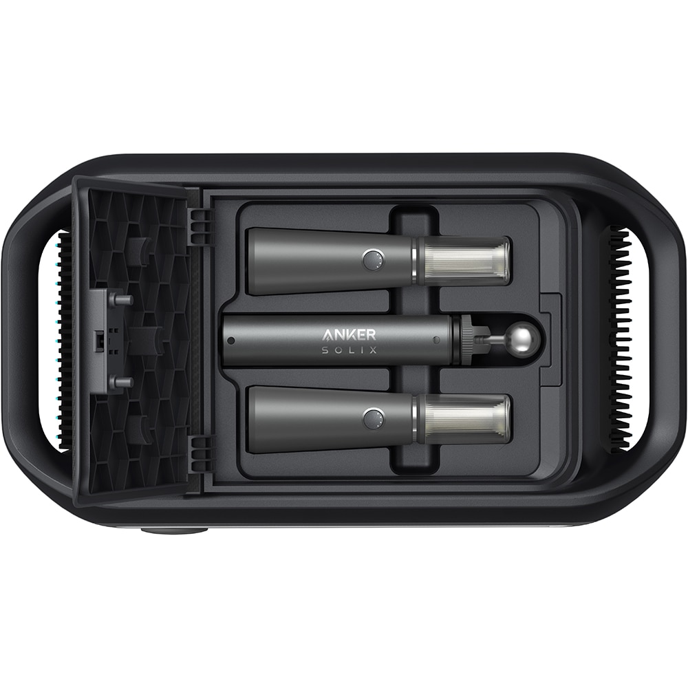 Statie de incarcare ANKER Solix C800X, 768Wh, 1200W, negru