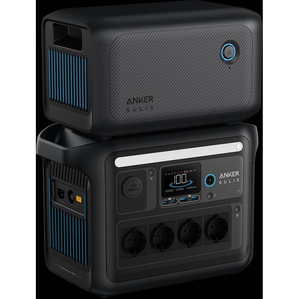 Baterie suplimentara ANKER Solix BP1000X A1761111-85-20, 1056Wh, compatibil Solix C1000X, negru