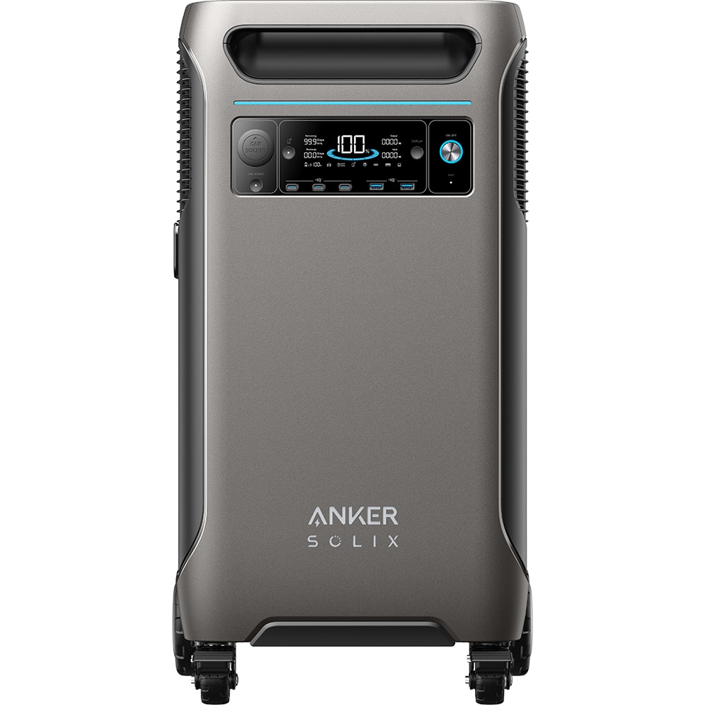 Statie de incarcare ANKER Solix F3800, 3840Wh, 6000W, negru