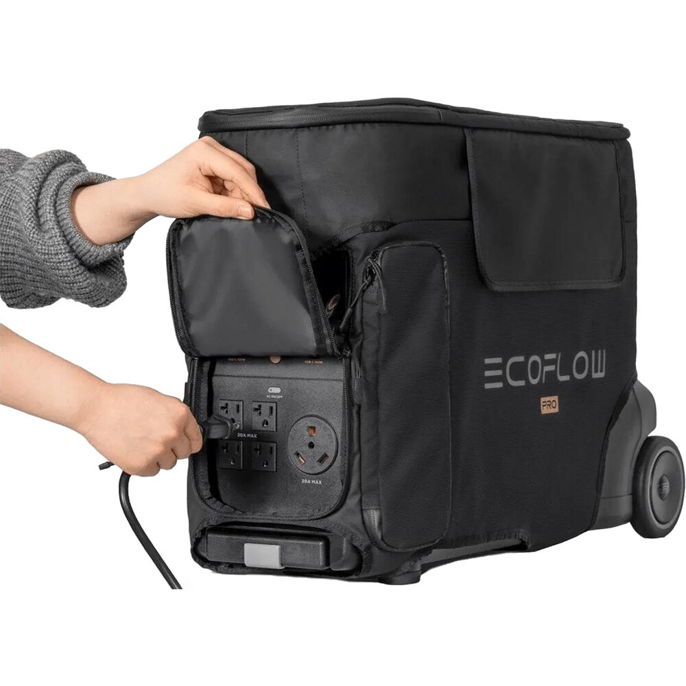 Husa ECOFLOW, compatibil Delta Pro, negru