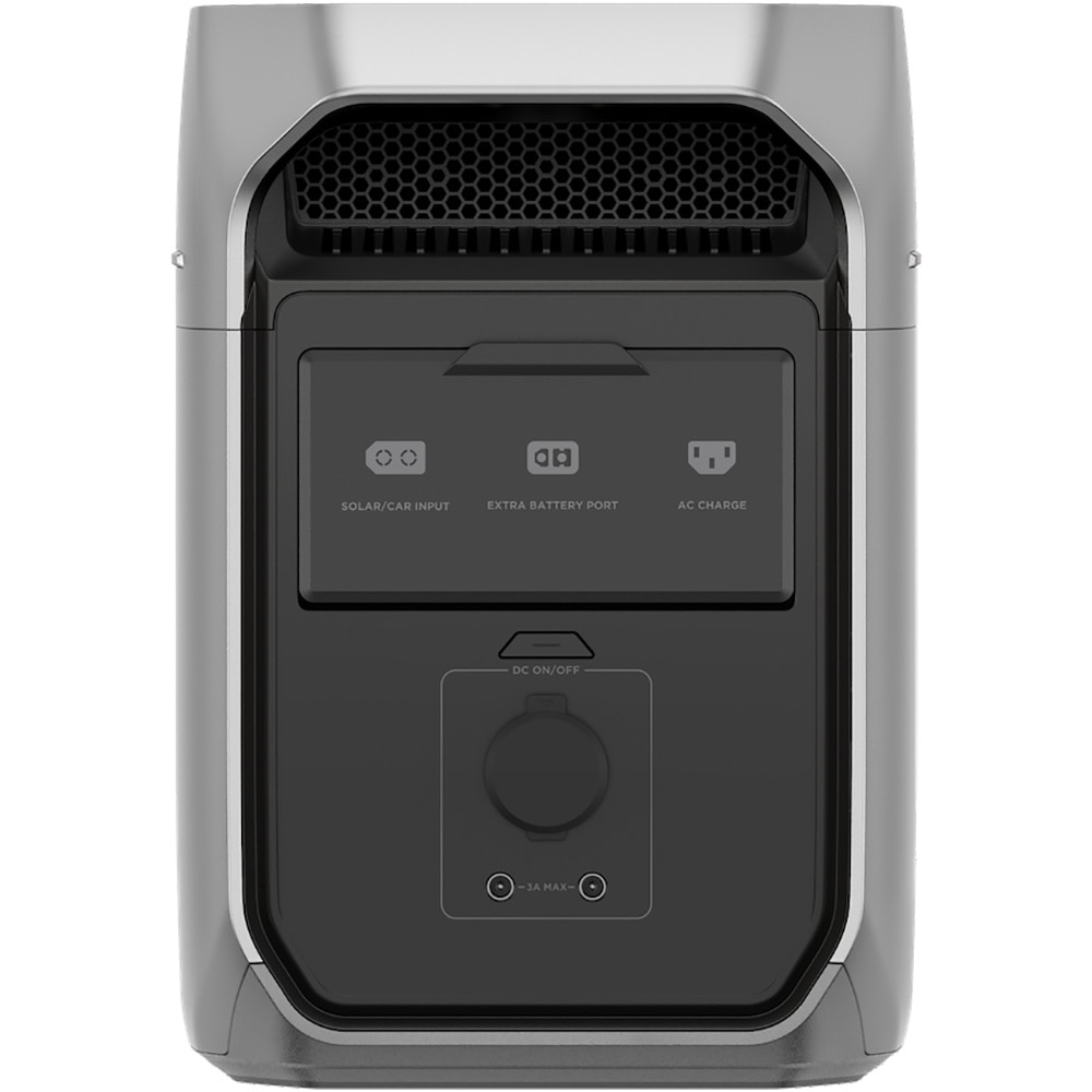Statie de incarcare portabila ECOFLOW Delta 3 Plus, 1800W, 1024Wh, AC, USB-A, USB-C, MC4, XT60, negru