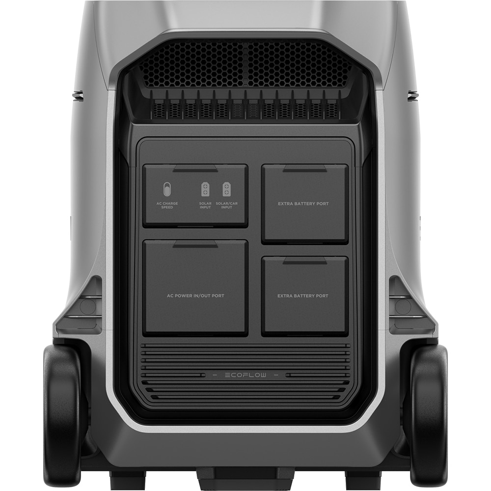 Statie incarcare ECOFLOW Delta 3 Pro, 4096 Wh, 4000W, USB C, Schuko, gri