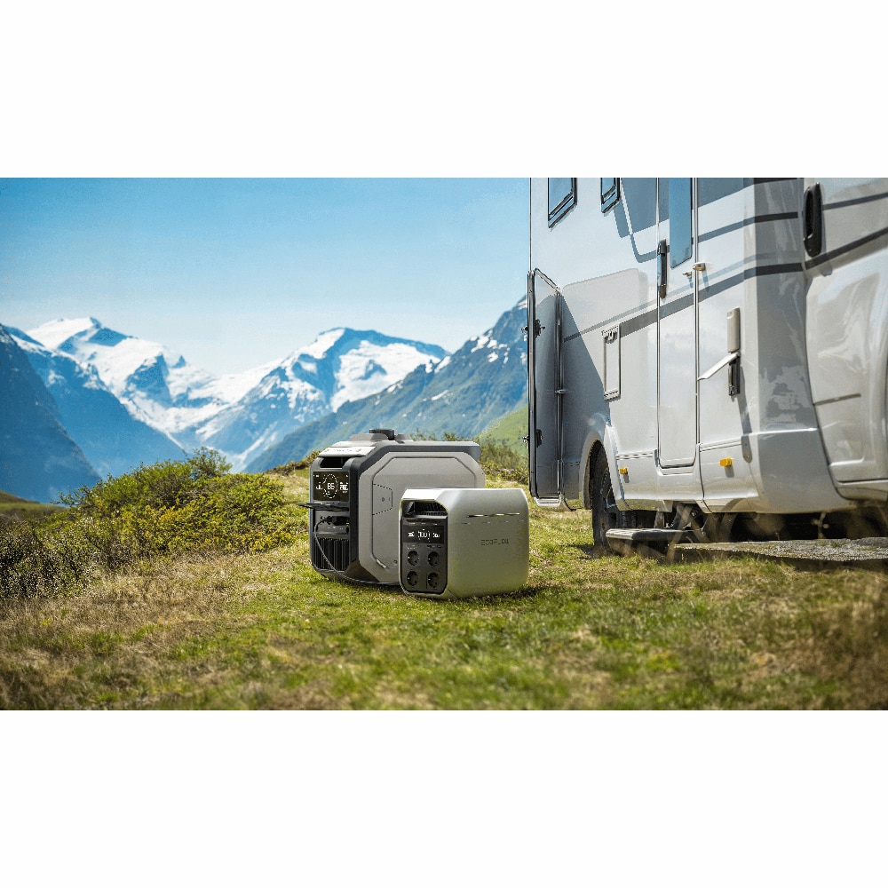 Statie incarcare ECOFLOW Delta 3 Pro, 4096 Wh, 4000W, USB C, Schuko, gri