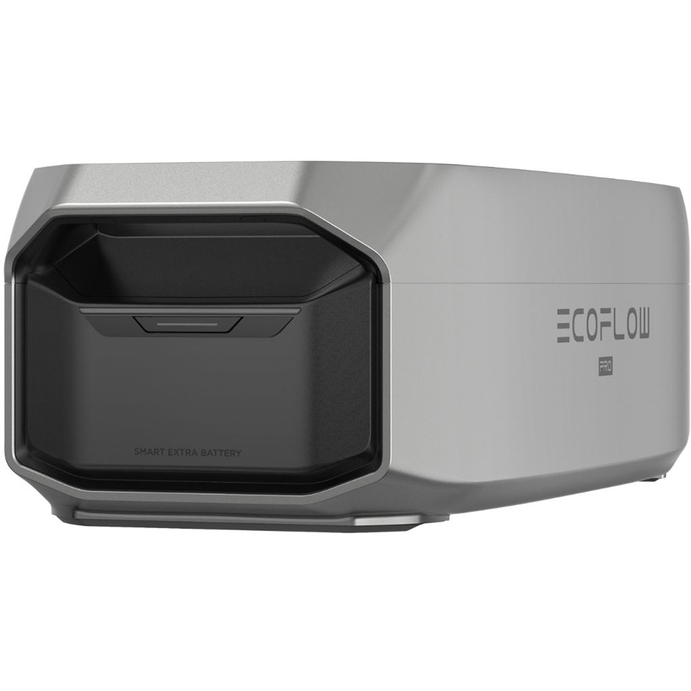 Baterie suplimentara ECOFLOW Delta 3 Pro, 4000W, 4096Wh, AC, USB-A, USB-C, MC4, XT60, negru