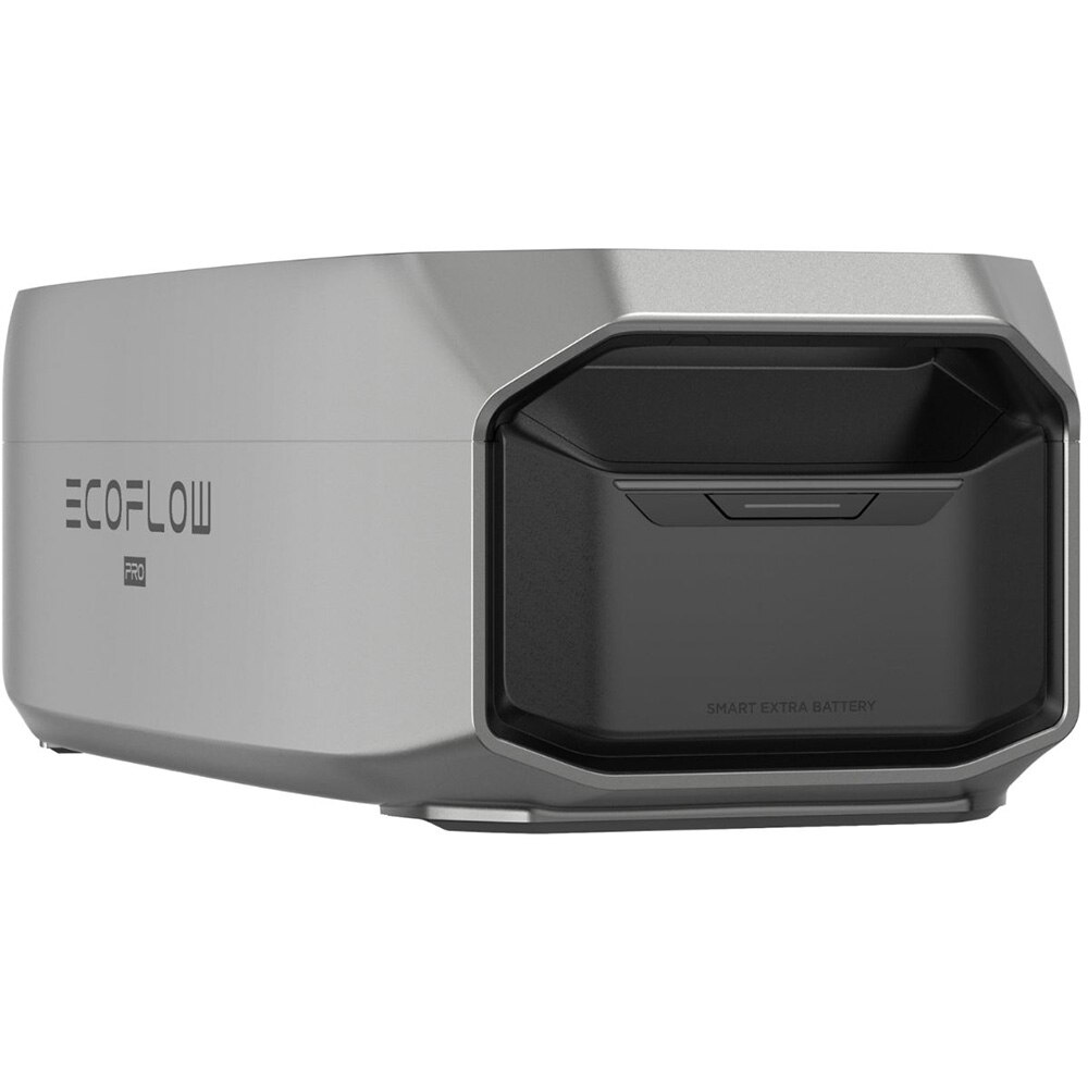 Baterie suplimentara ECOFLOW Delta 3 Pro, 4000W, 4096Wh, AC, USB-A, USB-C, MC4, XT60, negru